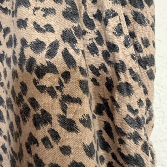 Aerie Leopard Print Joggers - Tan and Black medium - Picture 11 of 16